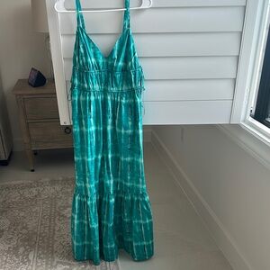 INC International Concepts Teal Maxi Dress